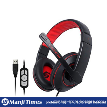 New Design Wired Computer Gaming USB Headset